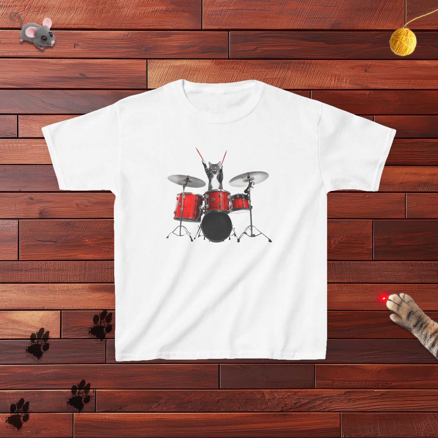 The Cutest Drummer Kids Tee