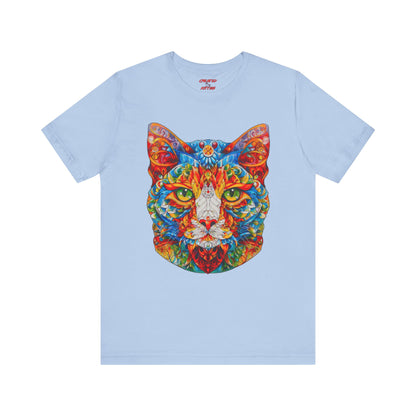 Women's Mandala Cat Tee