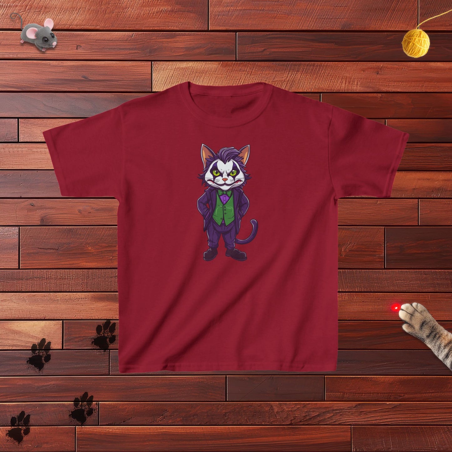 Joker Cat Kids Tee