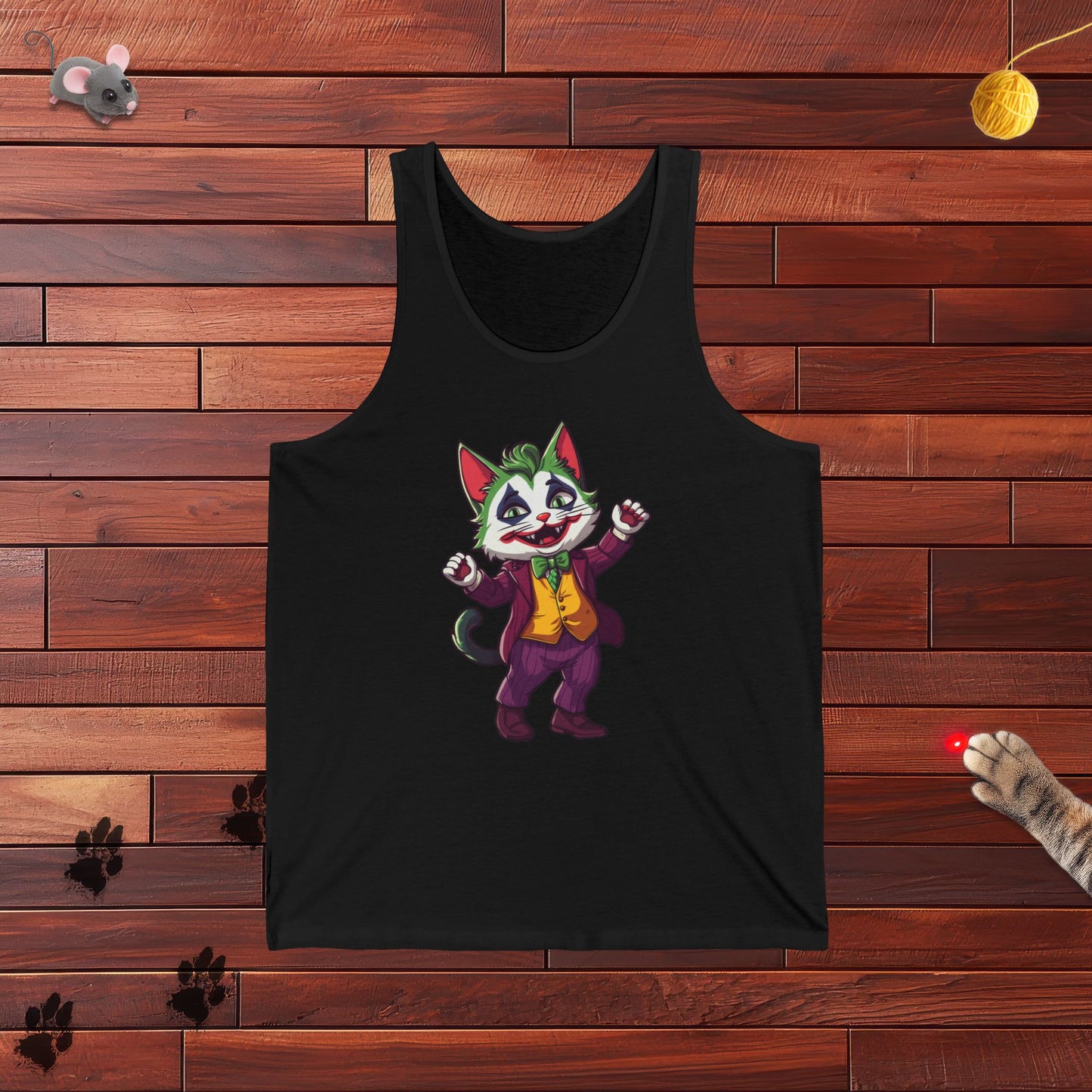 The Joker Cat  Mens Tank