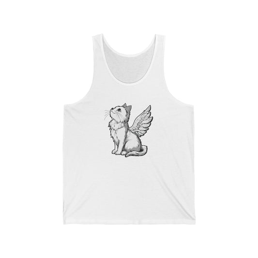 Angel Kitty Mens Tank