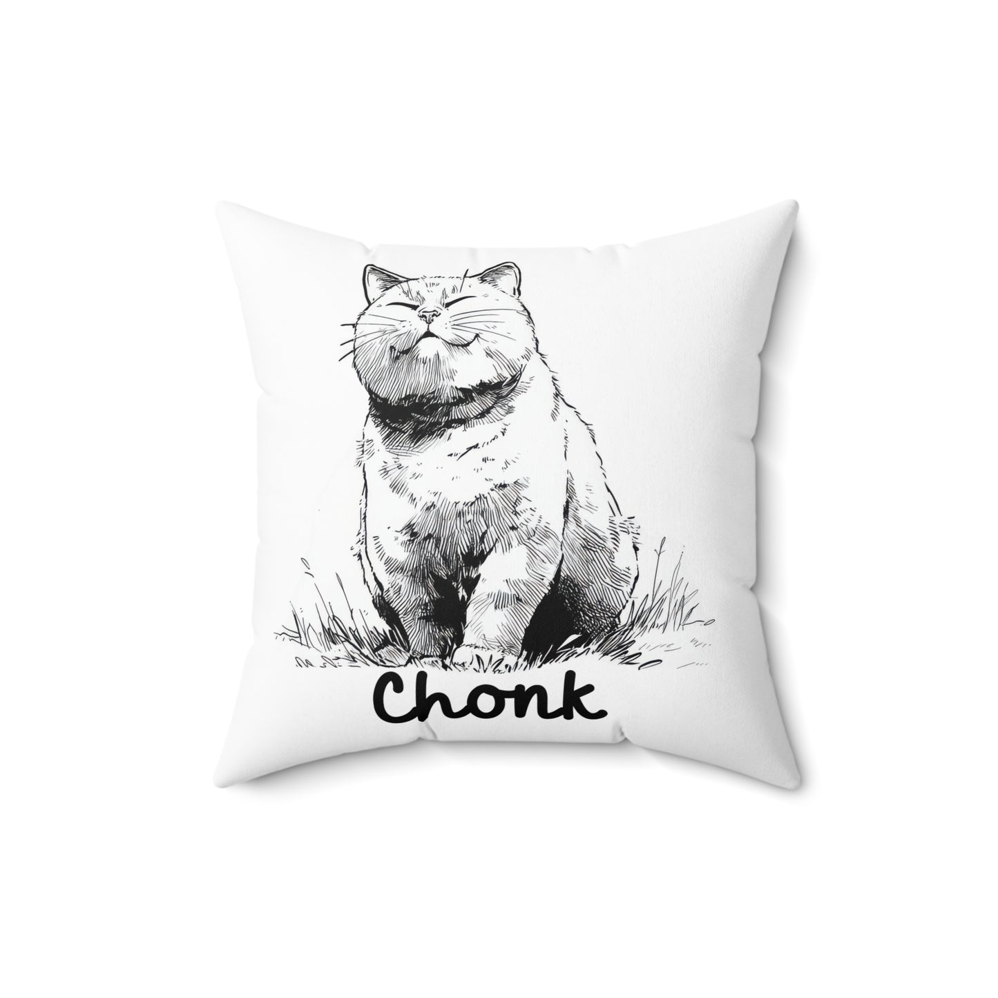 Chonk Throw Pillow
