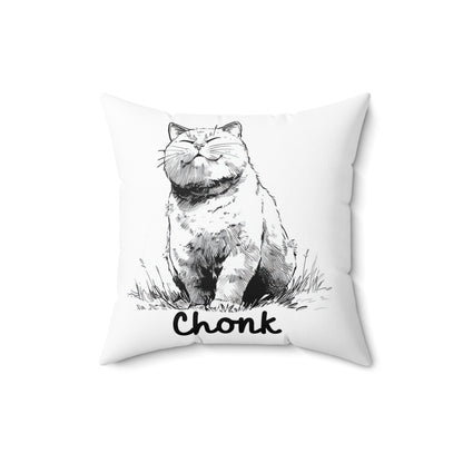 Chonk Throw Pillow