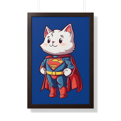 Supercat Framed Wall Art