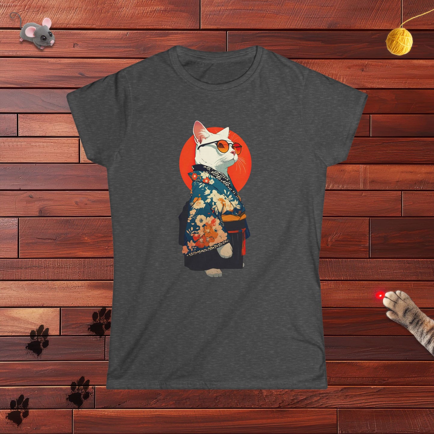 Kimono Kitty Ladies Tee