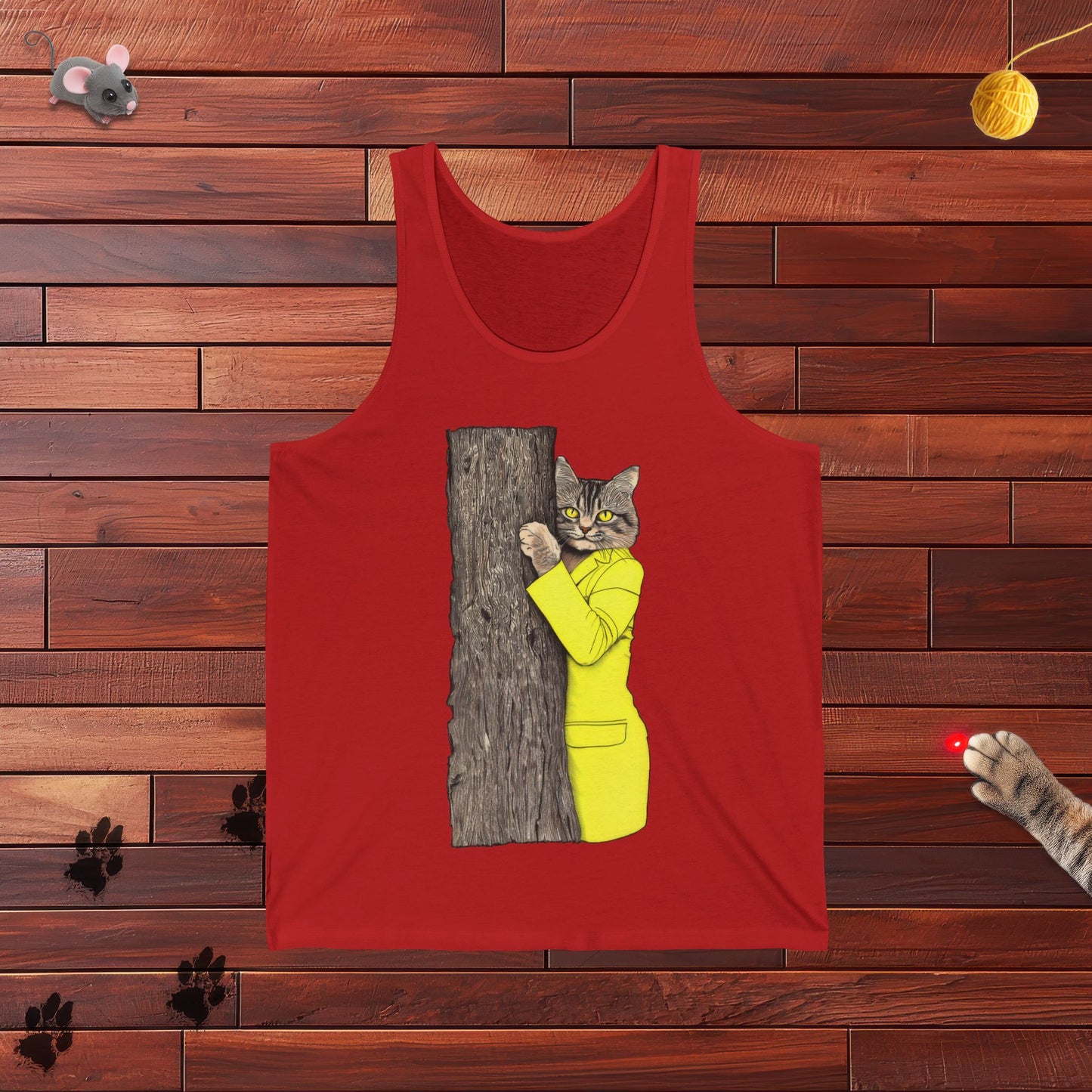 Yellow Jacket Cat Tank