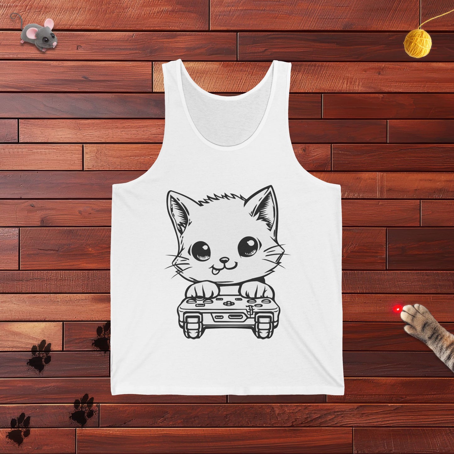 Gamer Kitty Mens Tank