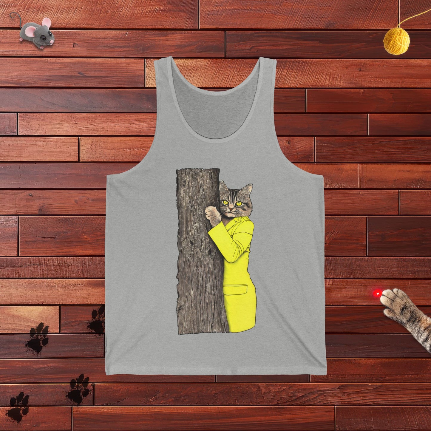Yellow Jacket Cat Tank