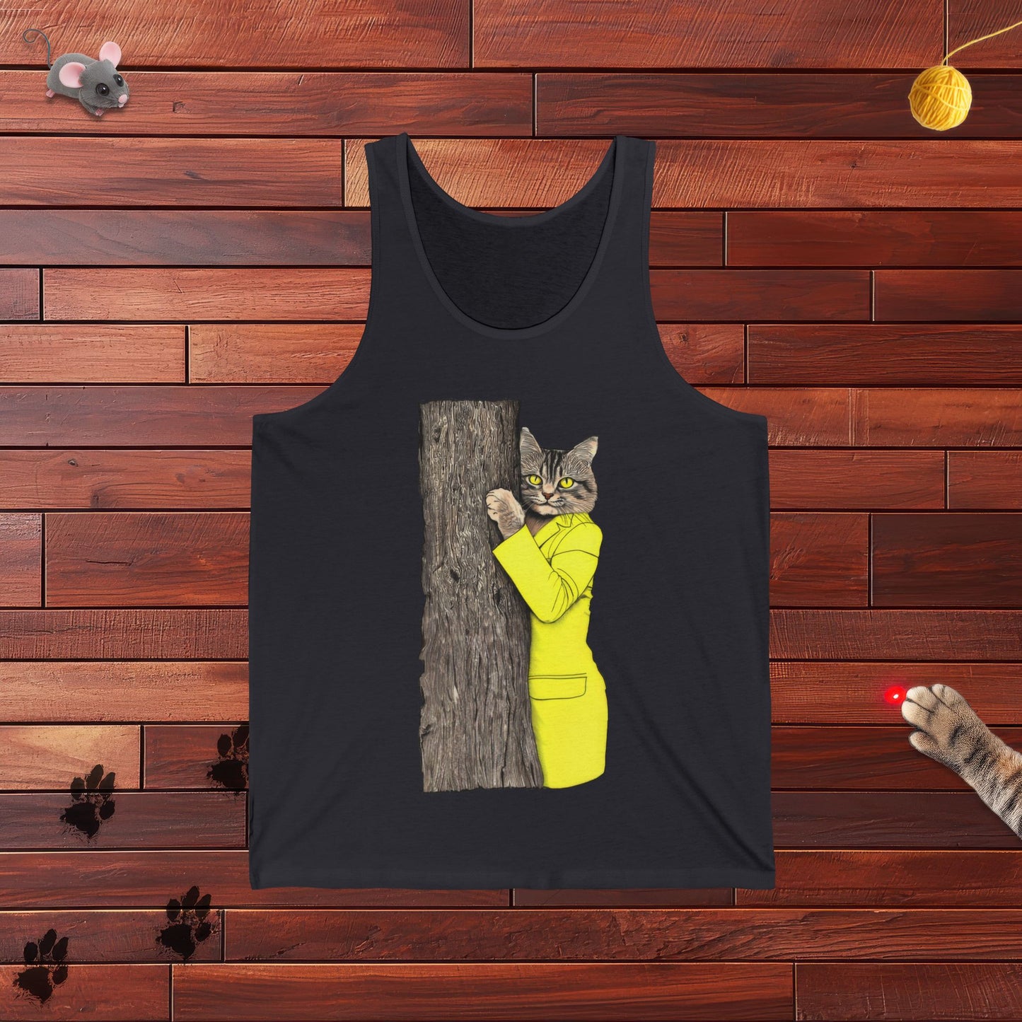 Yellow Jacket Cat Tank