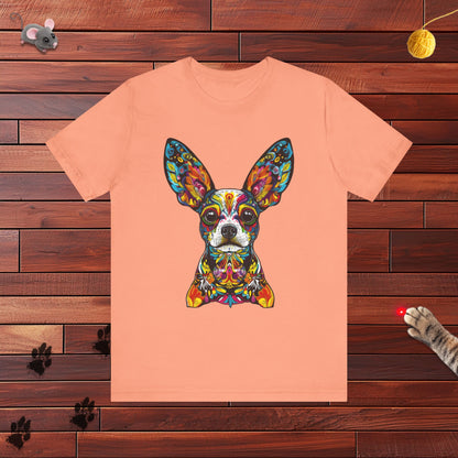 Dia De Muerte Doggo Mens Tee