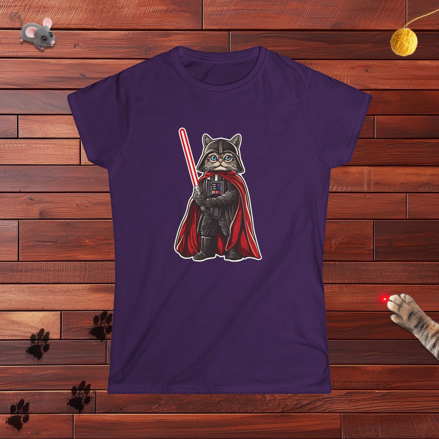 Darth Pawder Ladies Tee