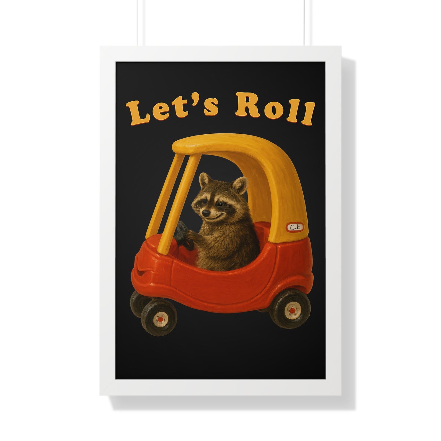 Lets Roll Framed Wall Art