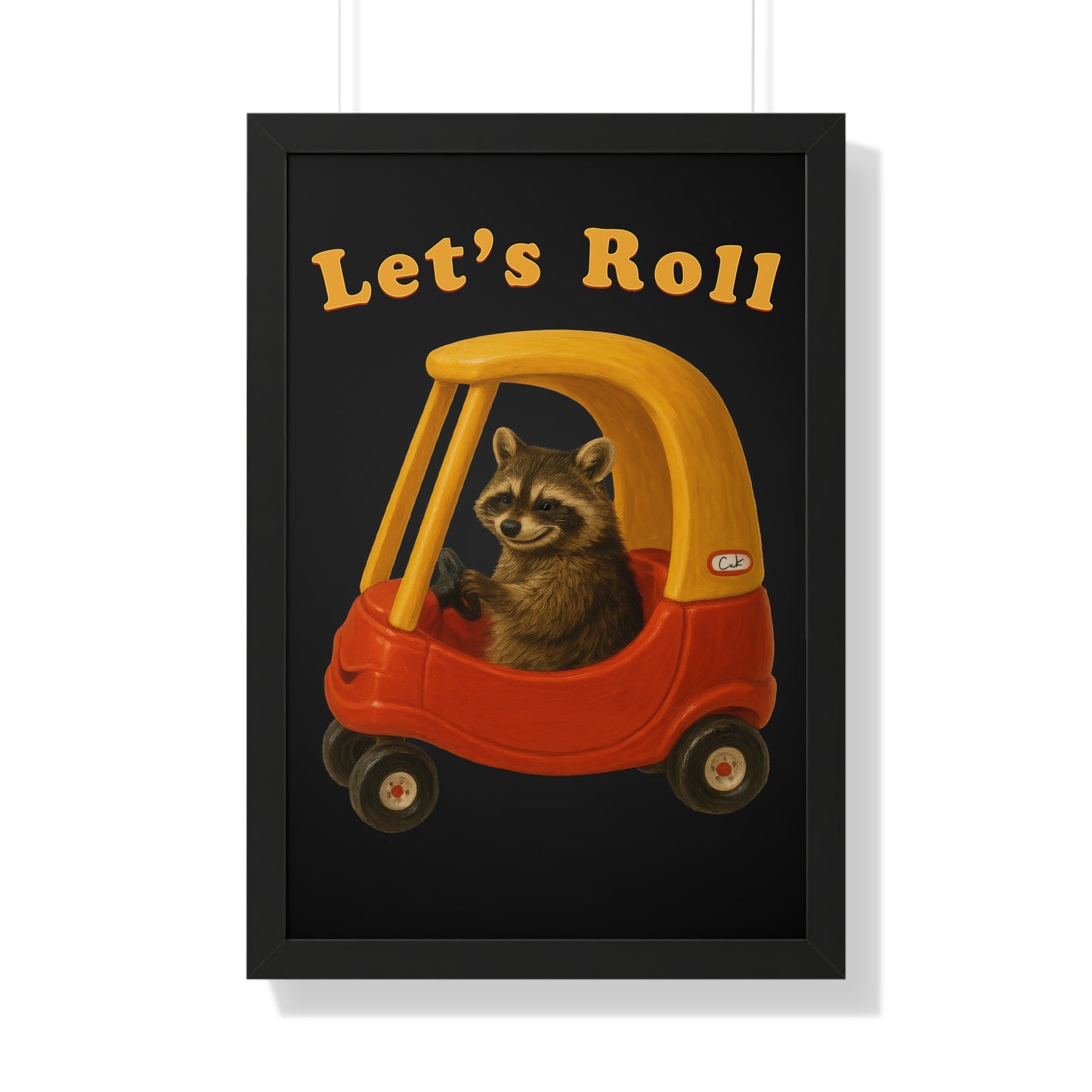 Lets Roll Framed Wall Art