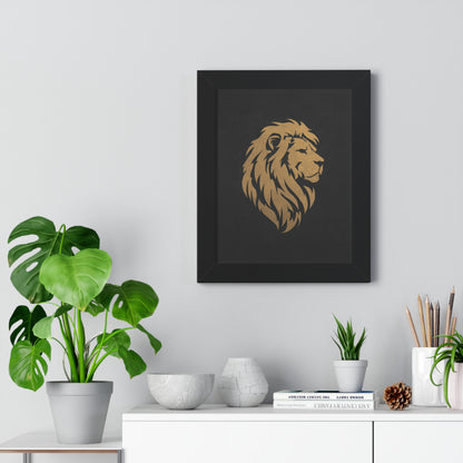 The King Framed Wall Art