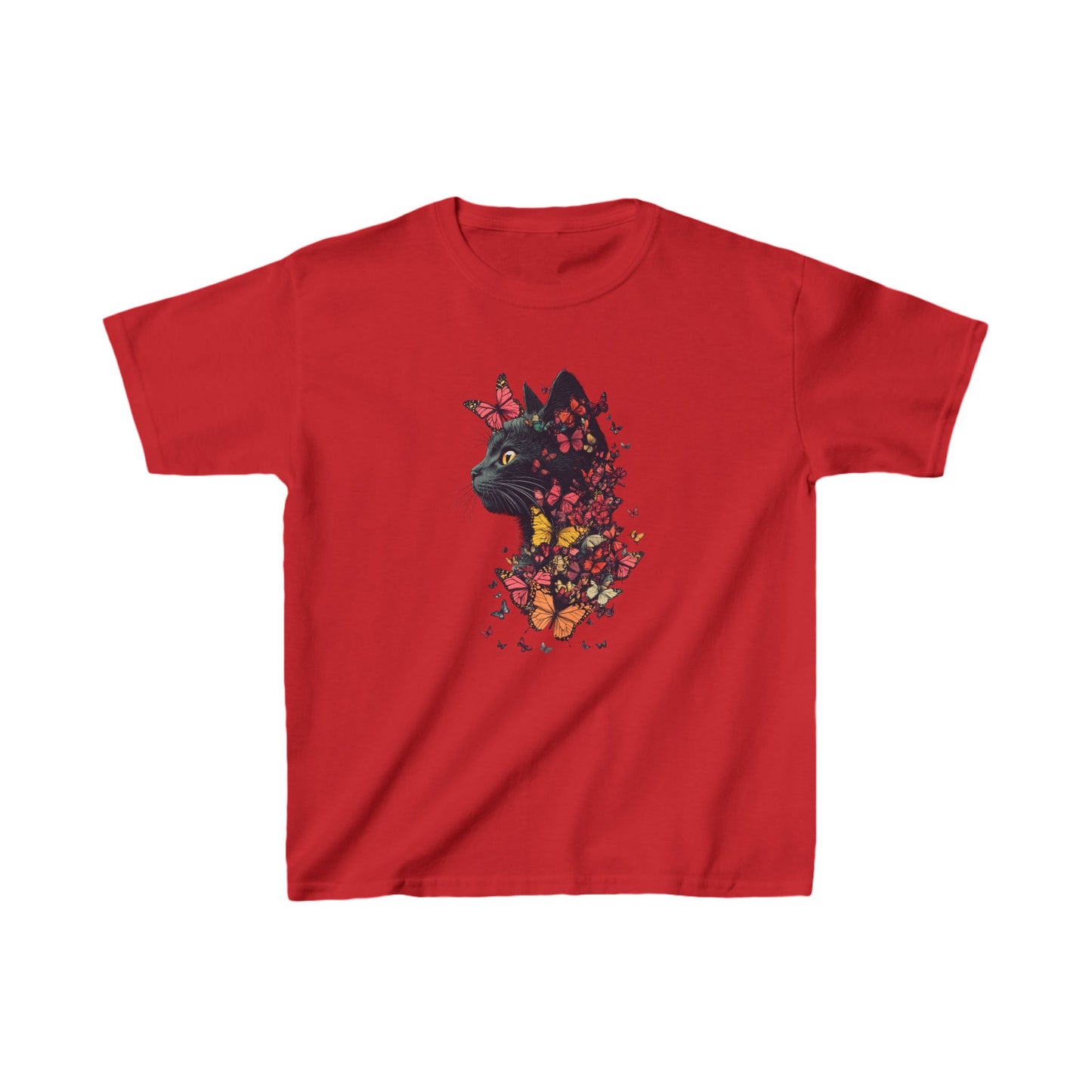 Butterfly Kitty Kids Tee