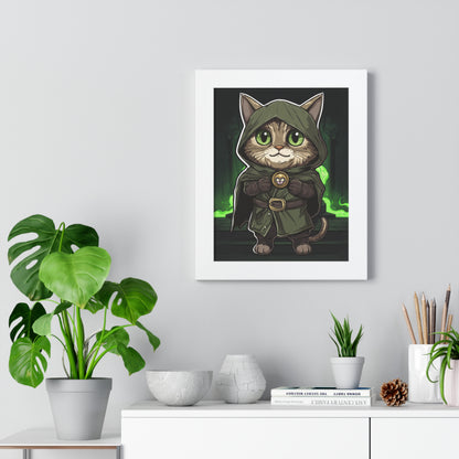 Dr. Doomcat Framed Wall Art