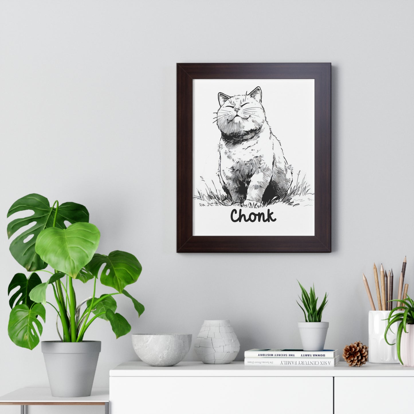 Chonk Framed Wall Art