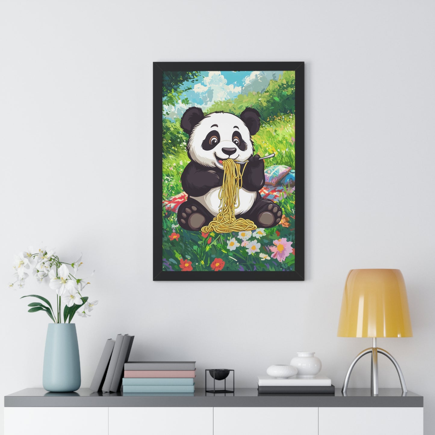 Panda Framed Wall Art