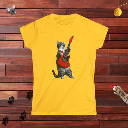 Guitar Gato Ladies Tee