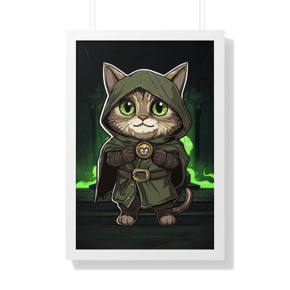 Dr. Doomcat Framed Wall Art