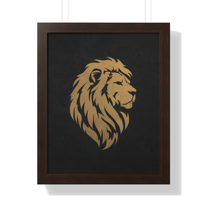 The King Framed Wall Art