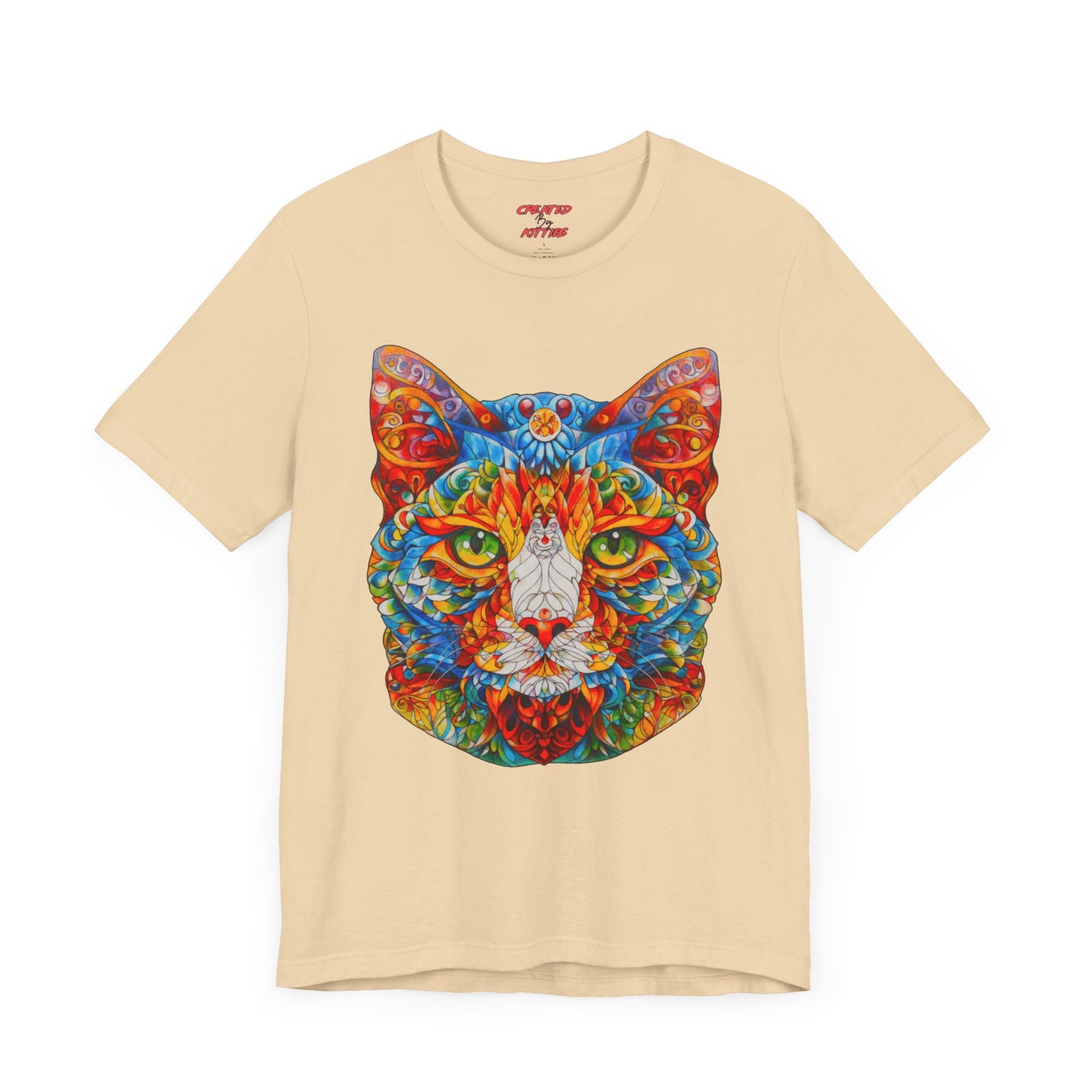 Women's Mandala Cat Tee