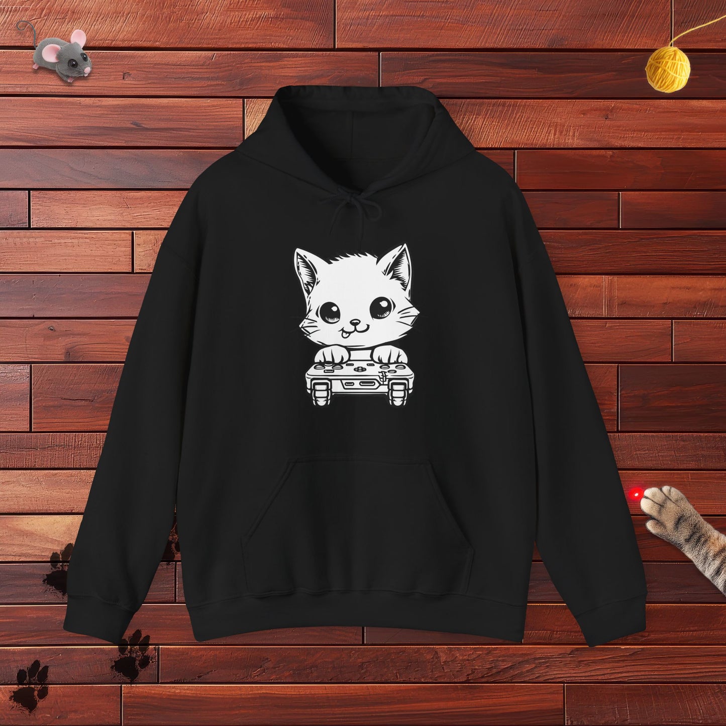 Gamer Kitty Hoodie