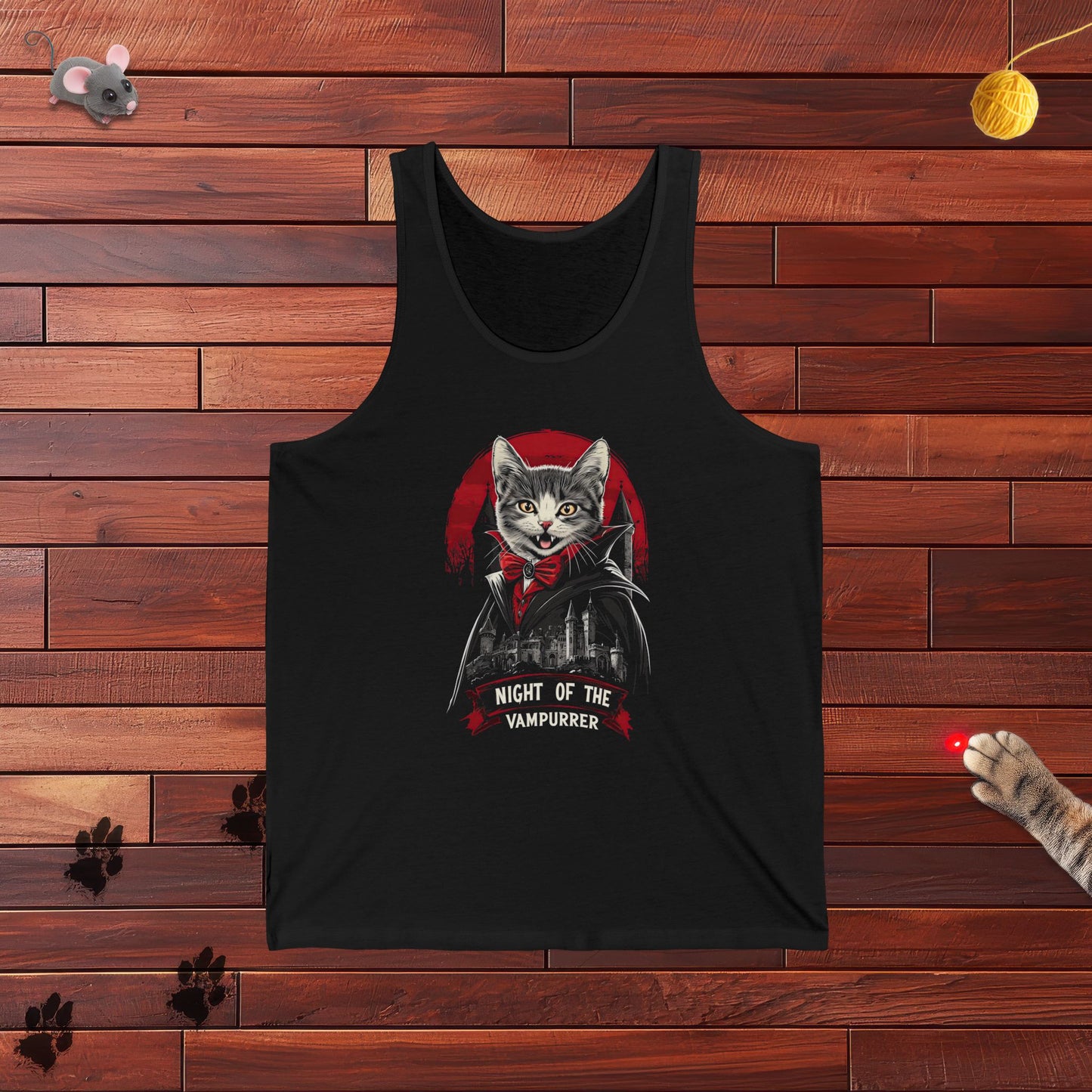 Night Of The Vampurrer Mens Tank