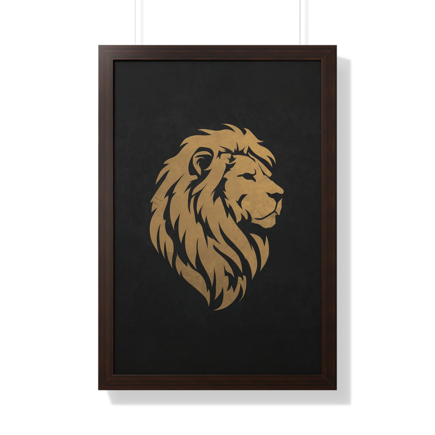 The King Framed Wall Art