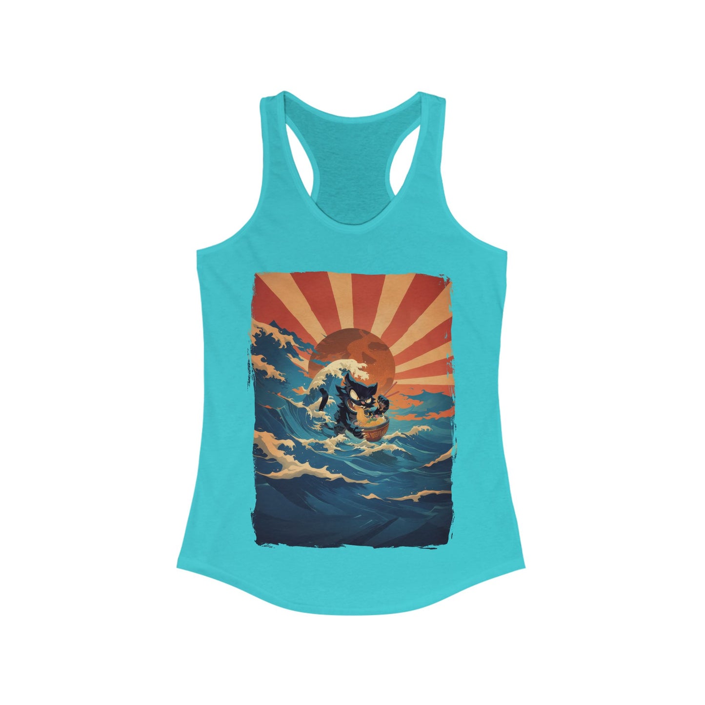 Ramen Kitty Ladies Tank