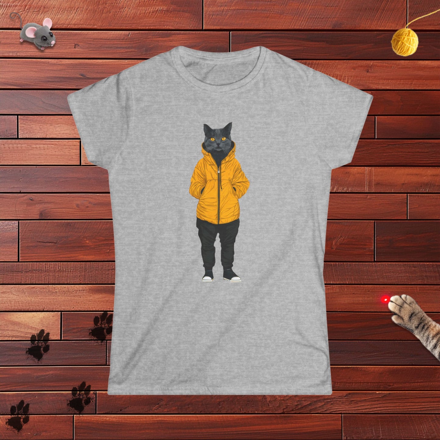Street Cat Style Ladies Tee