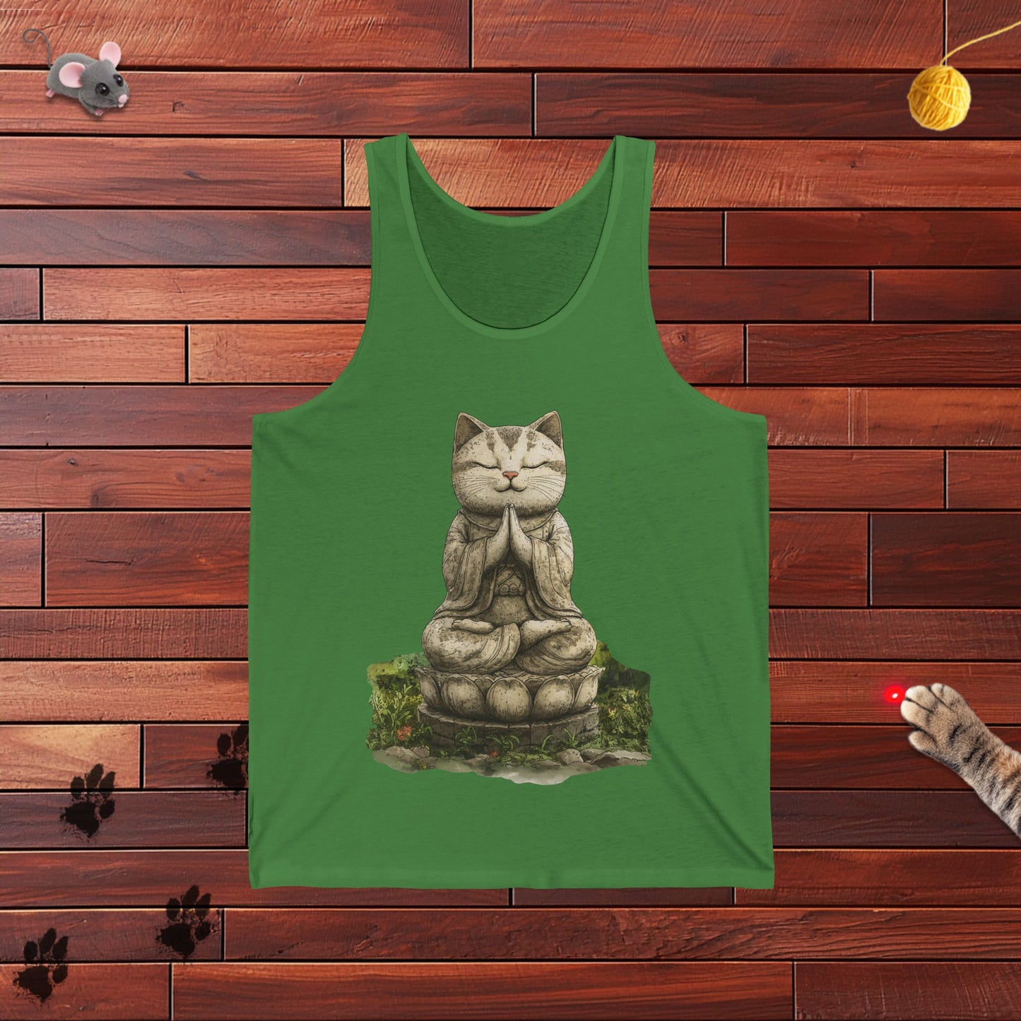 Purrfectly Zen Mens Tank