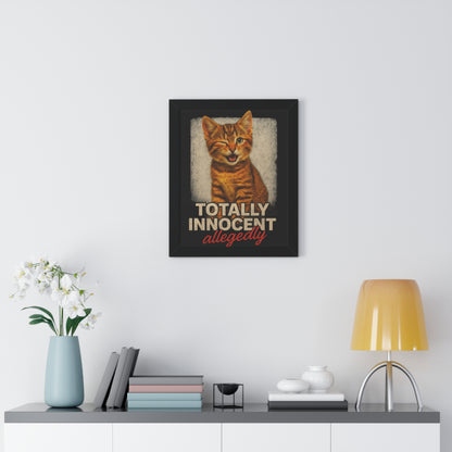 Totally Innocent Framed Wall Art