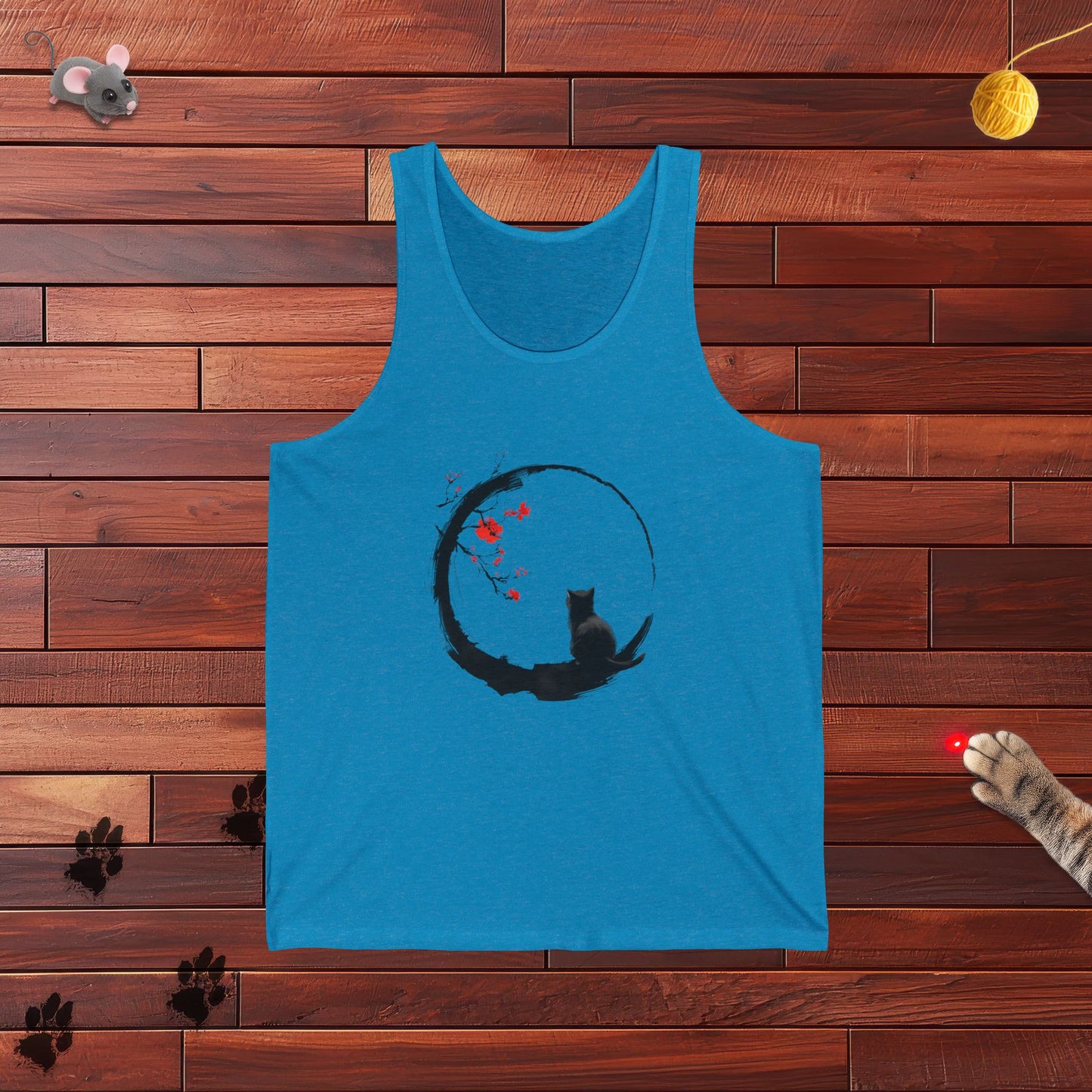 Zen Kitty Mens Tank