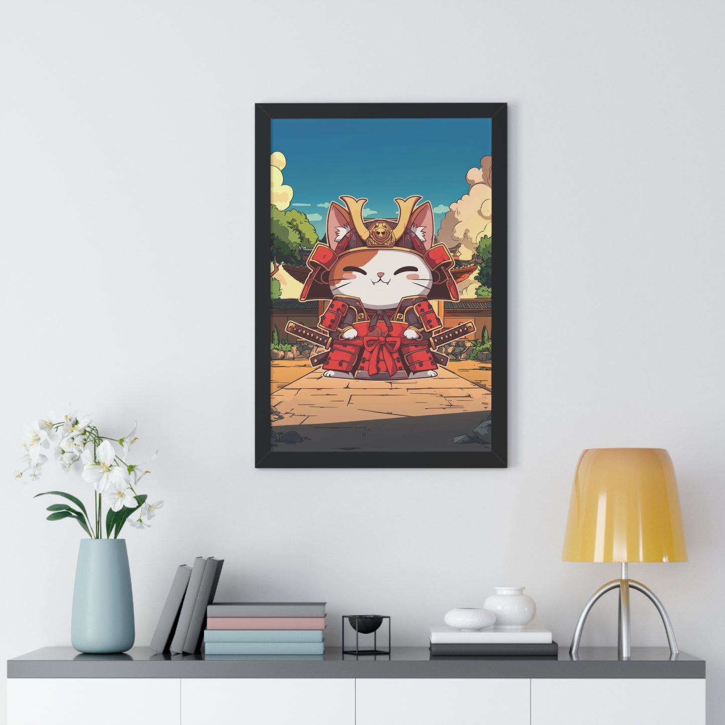 Little Samurai Framed Wall Art