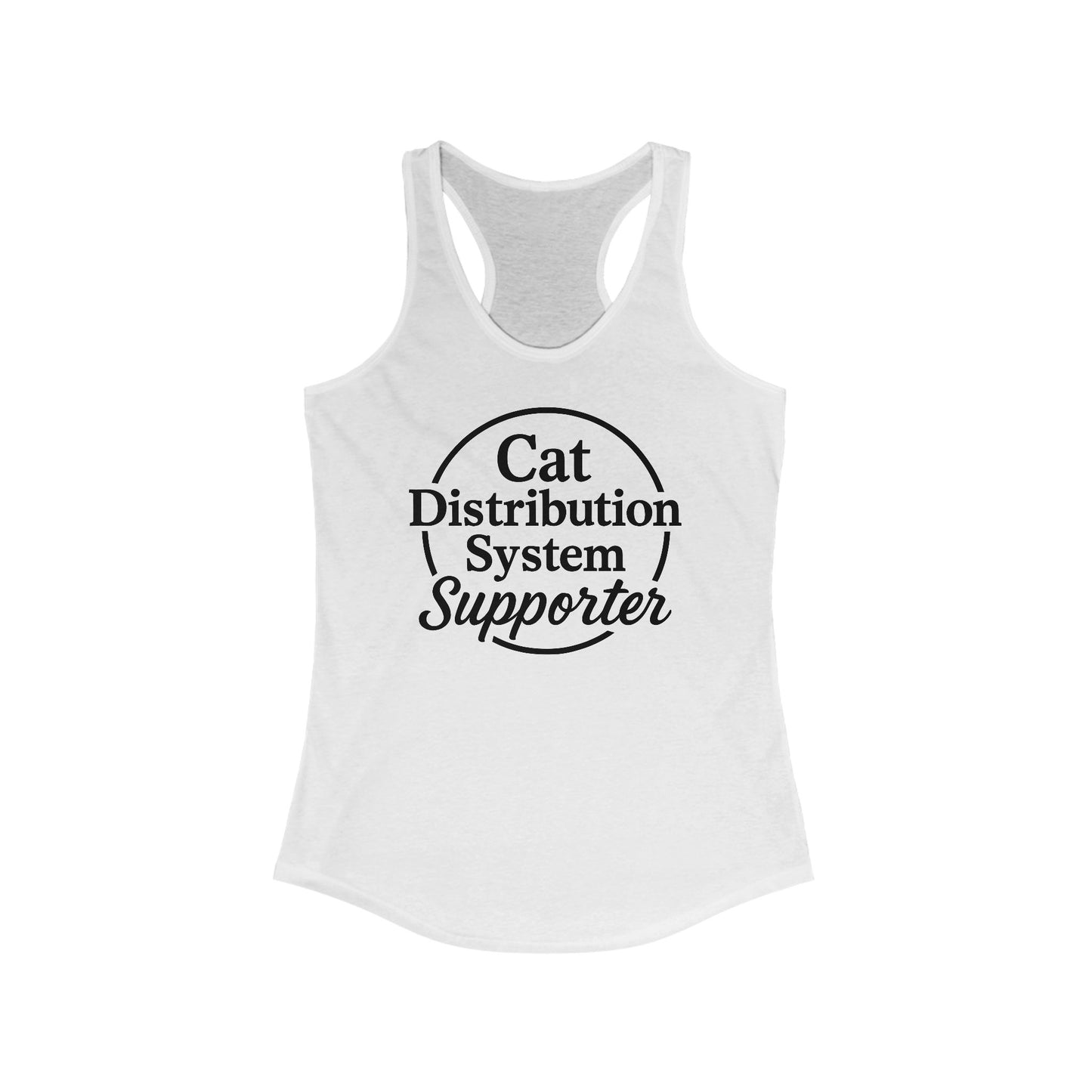 Cat Distribution System Supporter Ladies Tank