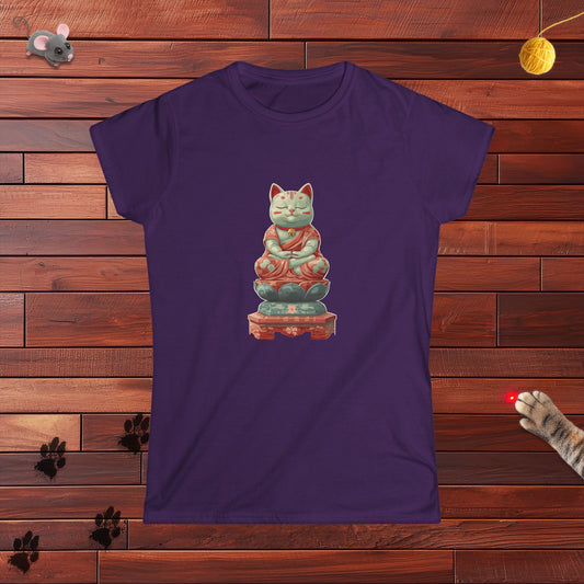 Buddha Kitty Ladies Tee