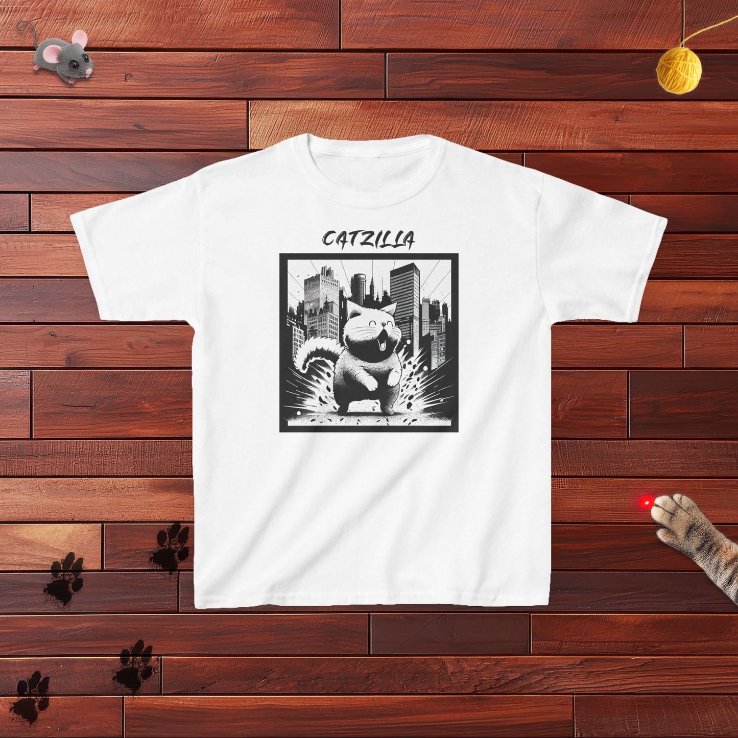 Fluffzilla Kids Tee