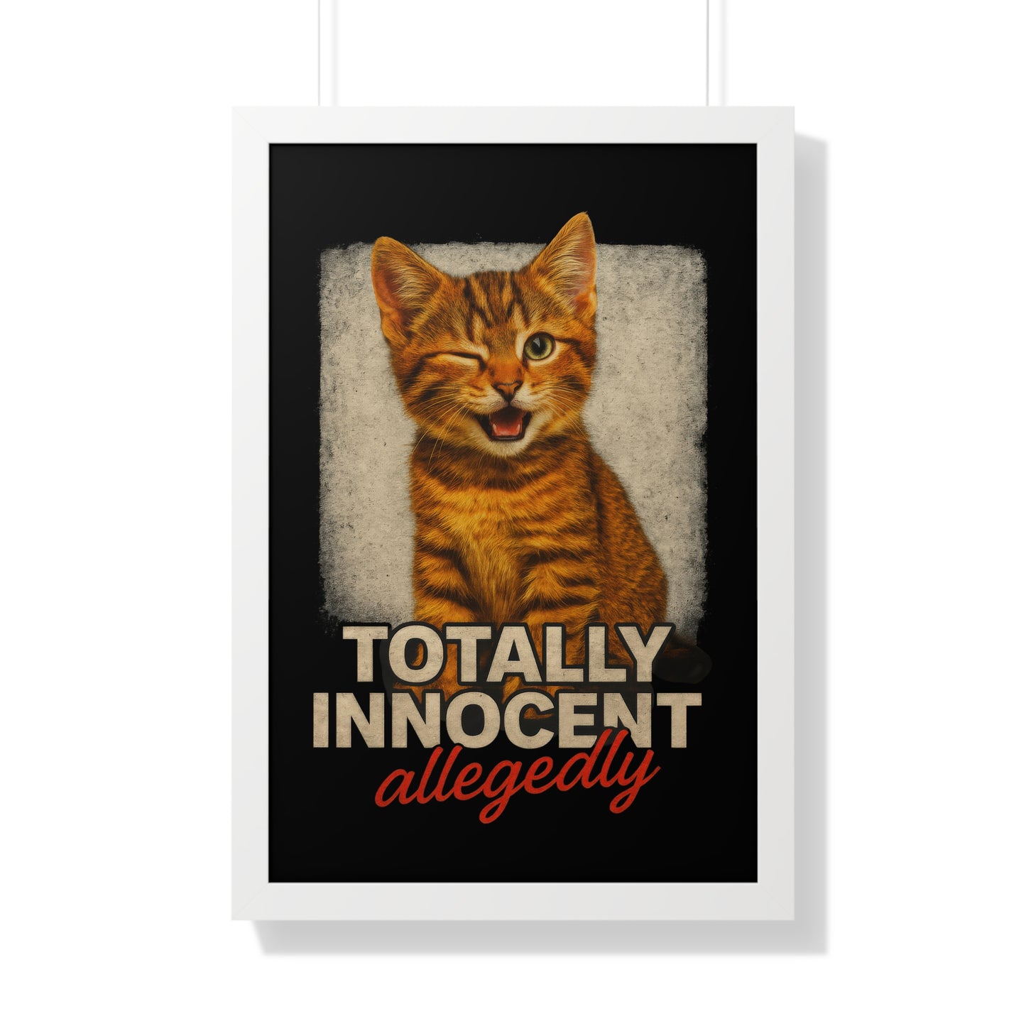 Totally Innocent Framed Wall Art