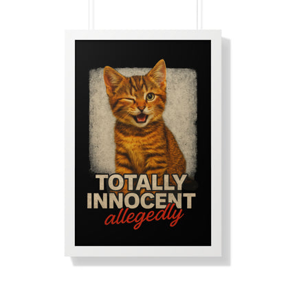 Totally Innocent Framed Wall Art