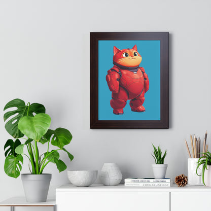 Big Kitty 6 Framed Wall Art