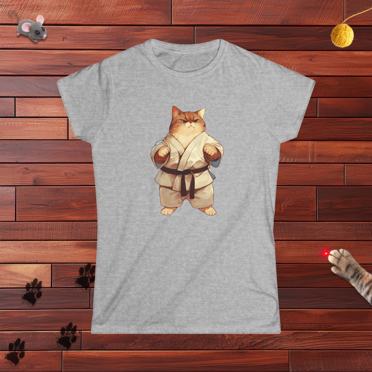 The Karate Kitty Ladies Tee