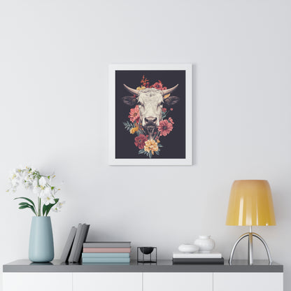 Moo Framed Wall Art