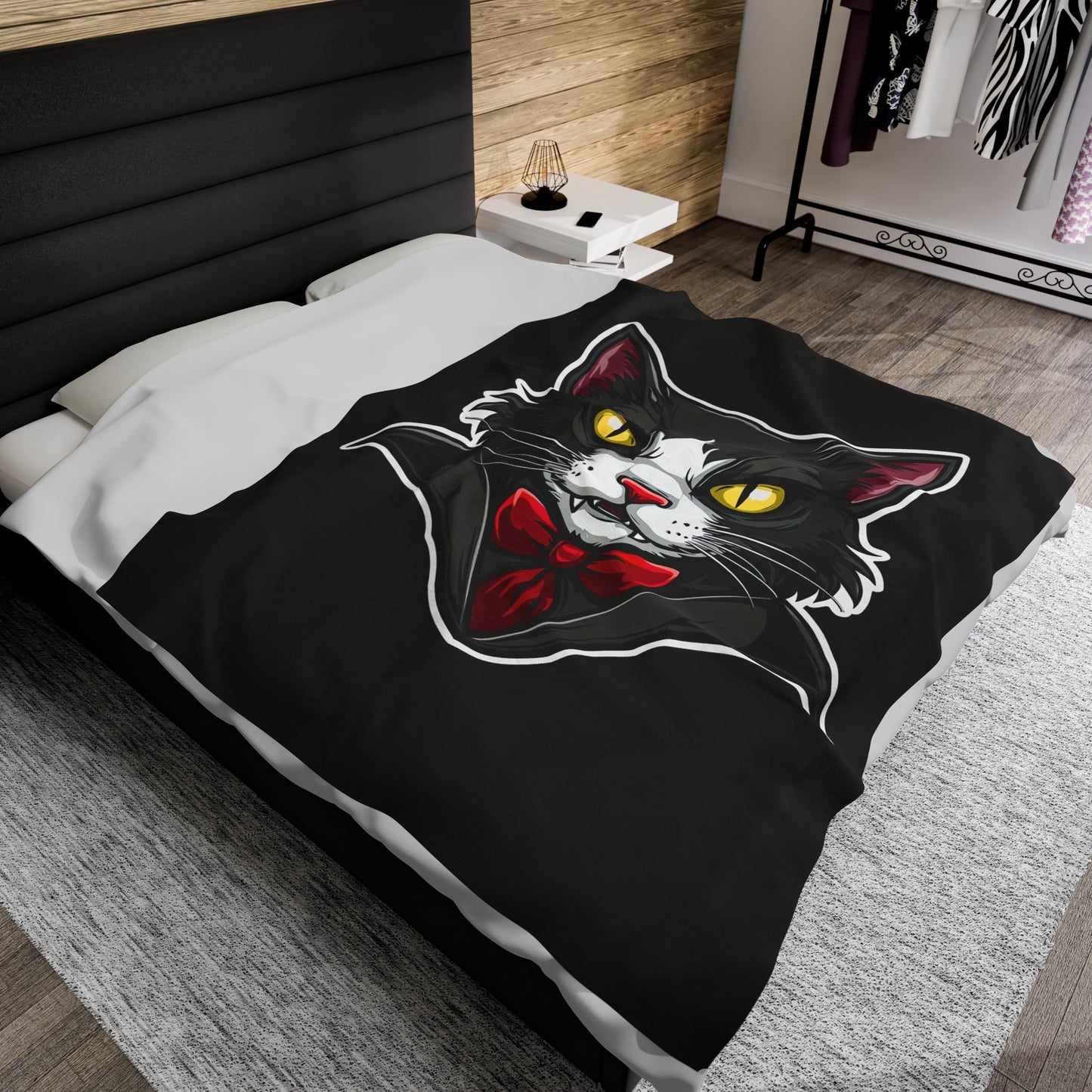 Vampurrer Velveteen Plush Blanket