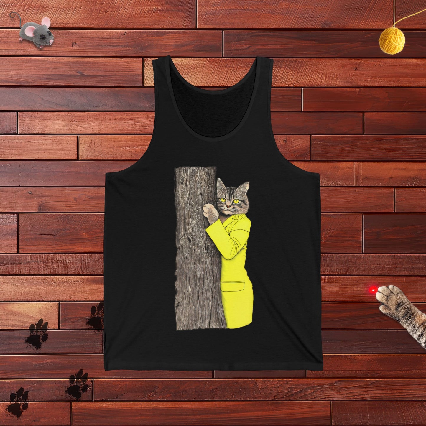 Yellow Jacket Cat Tank