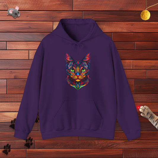 Mandala Cat Hoodie