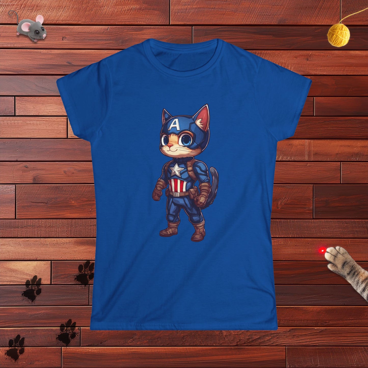 Captain Americat Ladies Tee