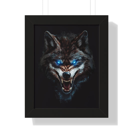 Hungry Like the Wolf Framed Wall Art