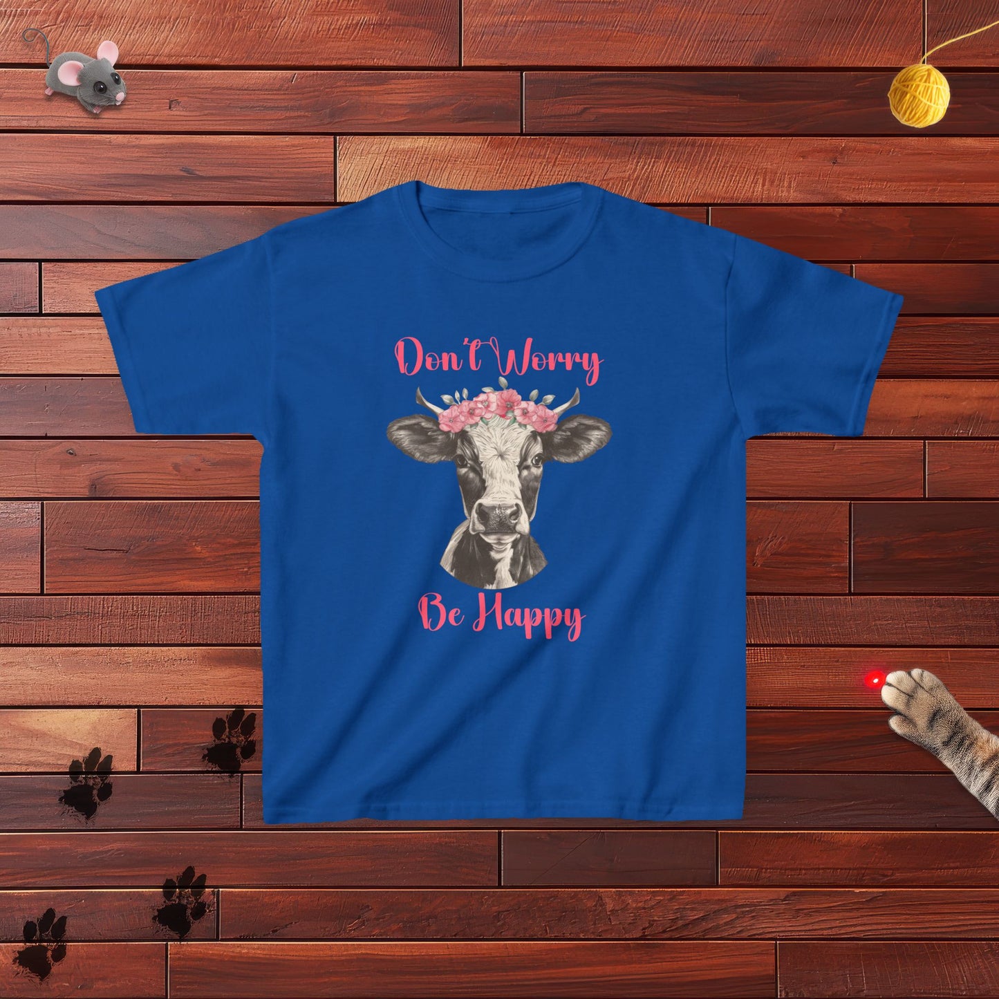 Don't Worry Be Happy Kids Tee