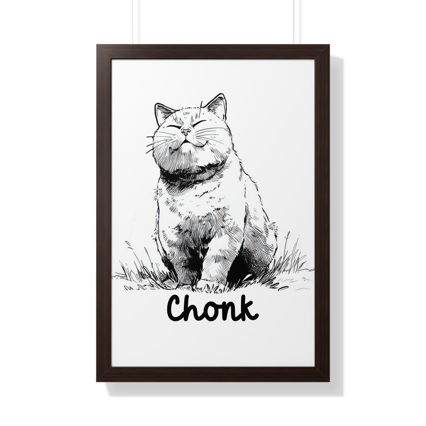 Chonk Framed Wall Art